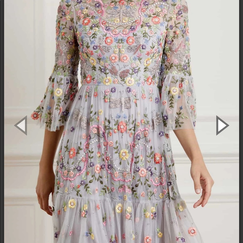 Needle and thread dragonfly dress and blue. NEW!